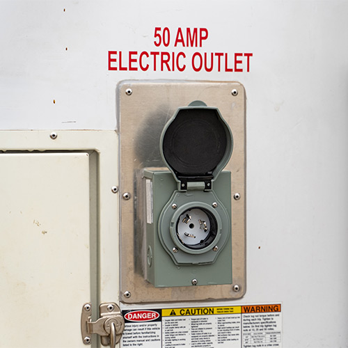50 Amp Electrical Outlet