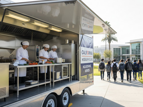 Mobile Kitchens for Schools, Hospitals, and Government Facilities in California