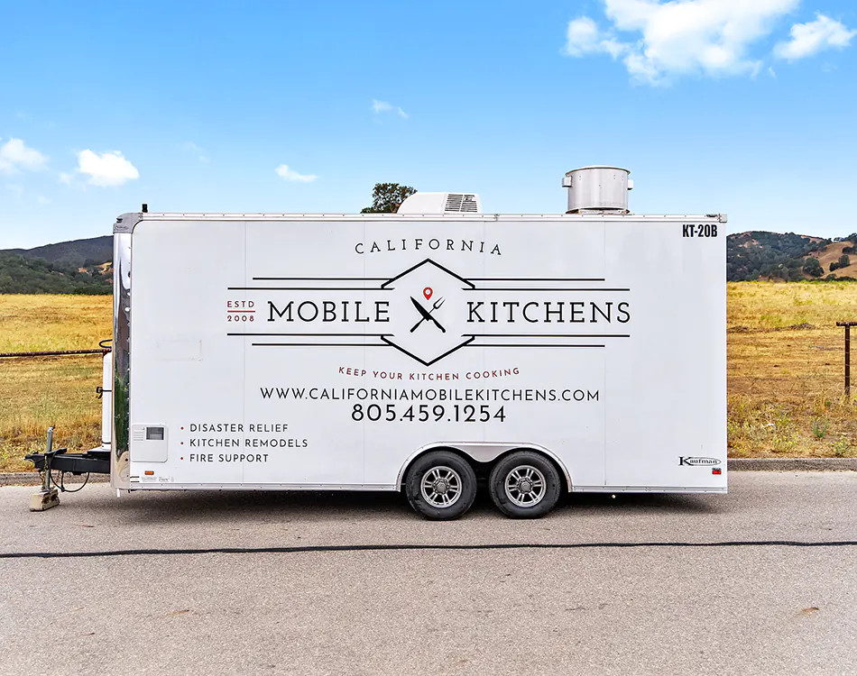 20 Foot Mobile Kitchen Trailer Photo 1