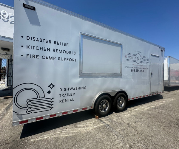 24 Foot Dishwashing Trailer