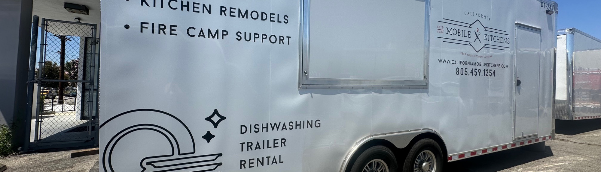 24 Foot Dishwashing Trailer