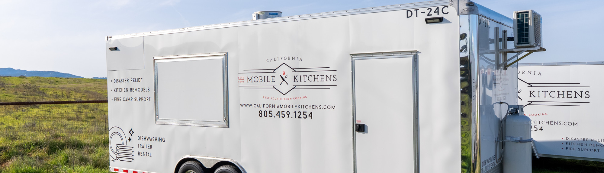 24 Foot Dishwashing Trailer